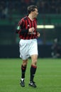 Marco Van Basten during the match